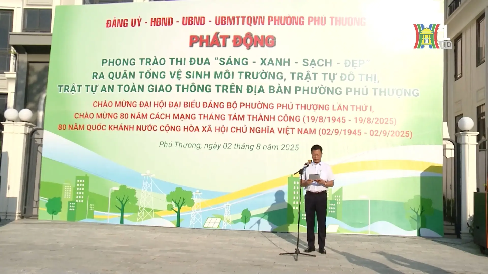 Hướng tới ngày đại lễ của đất nước | Chính quyền đô thị | 22/08/2025